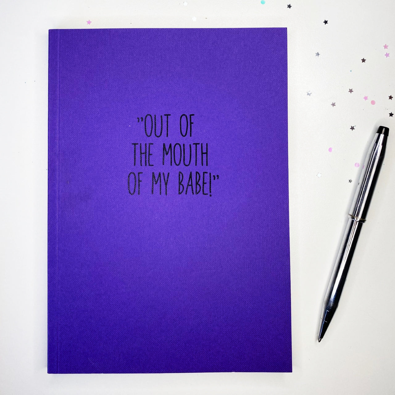 'Out of the mouth of my babe!', Kid's Quotes Journal