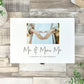 Personalised Expectant Mum Photo White Luxury Memory Box - 3 Sizes (22cm | 27cm | 30cm)