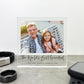 Personalised Any Message & Photo Crystal Token | Acrylic Block