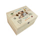 Personalised 'Our Adventures' Kids Doodles Pine Memory Box - 4 Sizes (20cm | 26cm | 30cm | 36cm)