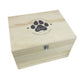 Personalised Wooden Pet Name Memorial Memory Box - 4 Sizes (20cm | 26cm | 30cm | 36cm)