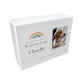 Personalised Until We Meet Again Rainbow Bridge Photo Cremation Urn For Pets Ashes | 1.09 Litres