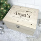 Personalised Santa Sleigh Christmas Eve Box - 4 Sizes (20cm | 26cm | 30cm | 36cm)