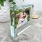 Personalised Little Valentine's Photo Crystal Token | Acrylic Block