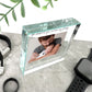 Personalised "The Moment You Became My Daddy" Photo Crystal Token | Acrylic Block