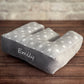 Personalised Alphabet Cushions Grey/White Star