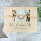 Personalised Expectant Mum Photo Pine Memory Box - 4 Sizes (20cm | 26cm | 30cm | 36cm)