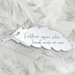 Mirror Acrylic Feather Hanging Decoration