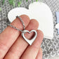 Love Heart Cremation Ashes Urn Necklace