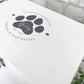 Personalised White Wooden Pet Name Memorial Memory Box - 3 Sizes (22cm | 27cm | 30cm)