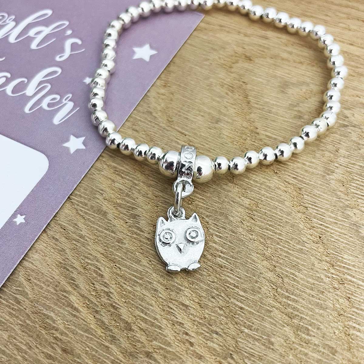 Teacher sales charm bracelet