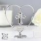 Personalised Crystocraft Cross Ornament - Crystals From SWAROVSKI®