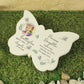 Personalised Butterflies Appear Style Photo Upload Memorial Resin Butterfly