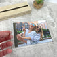 Personalised Memorial Doves Wooden Base 6x4" Photo Frame