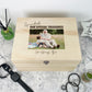 Personalised Our Special Treasures Pine Photo Memory Box - 4 Sizes (20cm | 26cm | 30cm | 36cm)