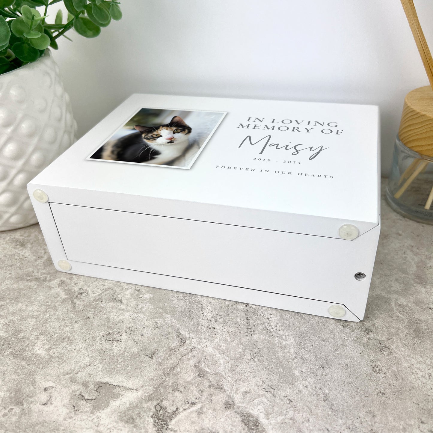 Personalised In Loving Memory Photo Cremation Urn For Pets Ashes | 1.09 Litres