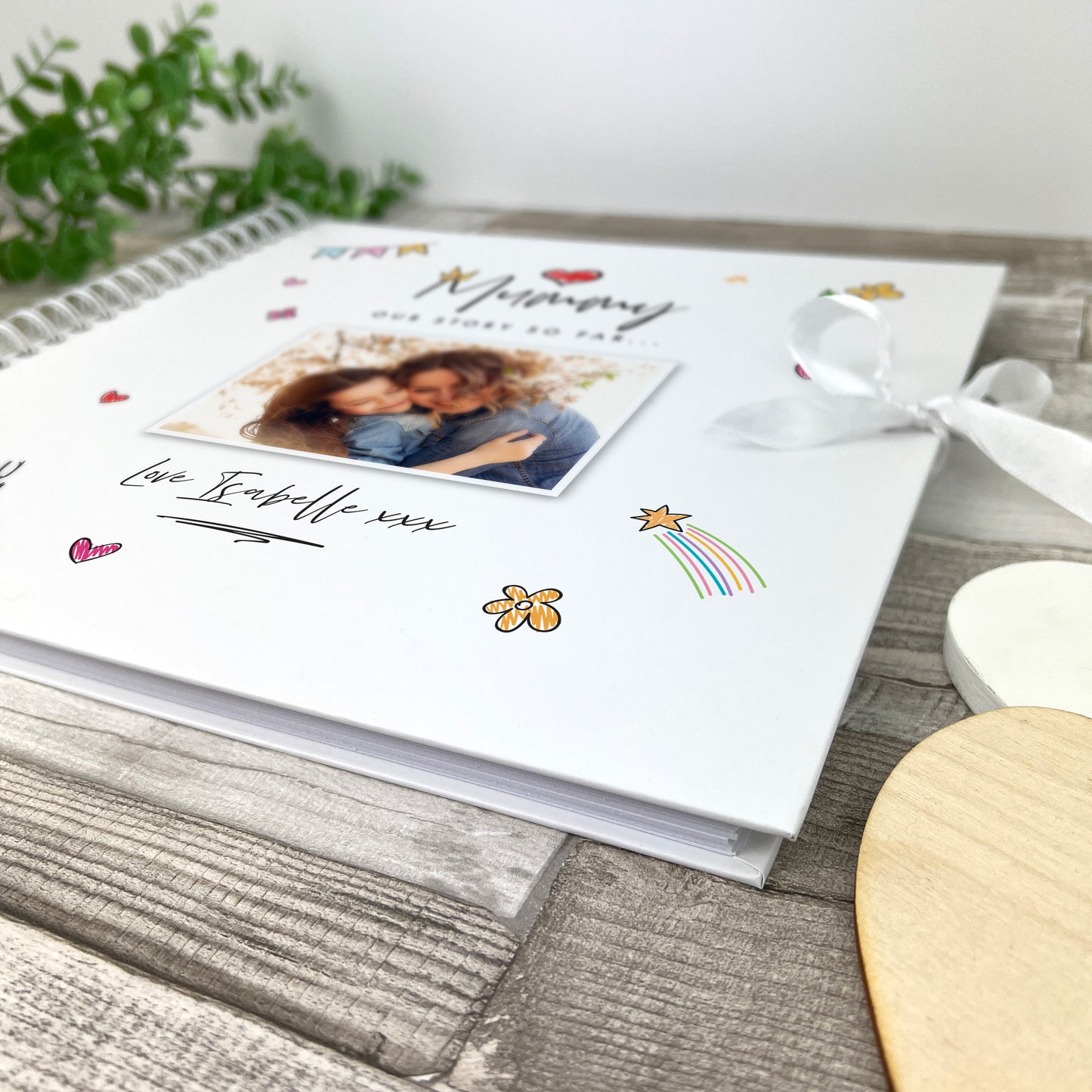 Personalised 'Our Story So Far' Memory Book From The Kids/Grandkids