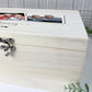 Personalised Large 34cm Luxury Memorial Photo Keepsake Memory Box