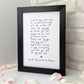 Thank You Mum Poem By Catherine Prutton - Frame Options