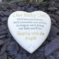 Thoughts of you Grave Marker Memorial Heart- Our Baby Girl