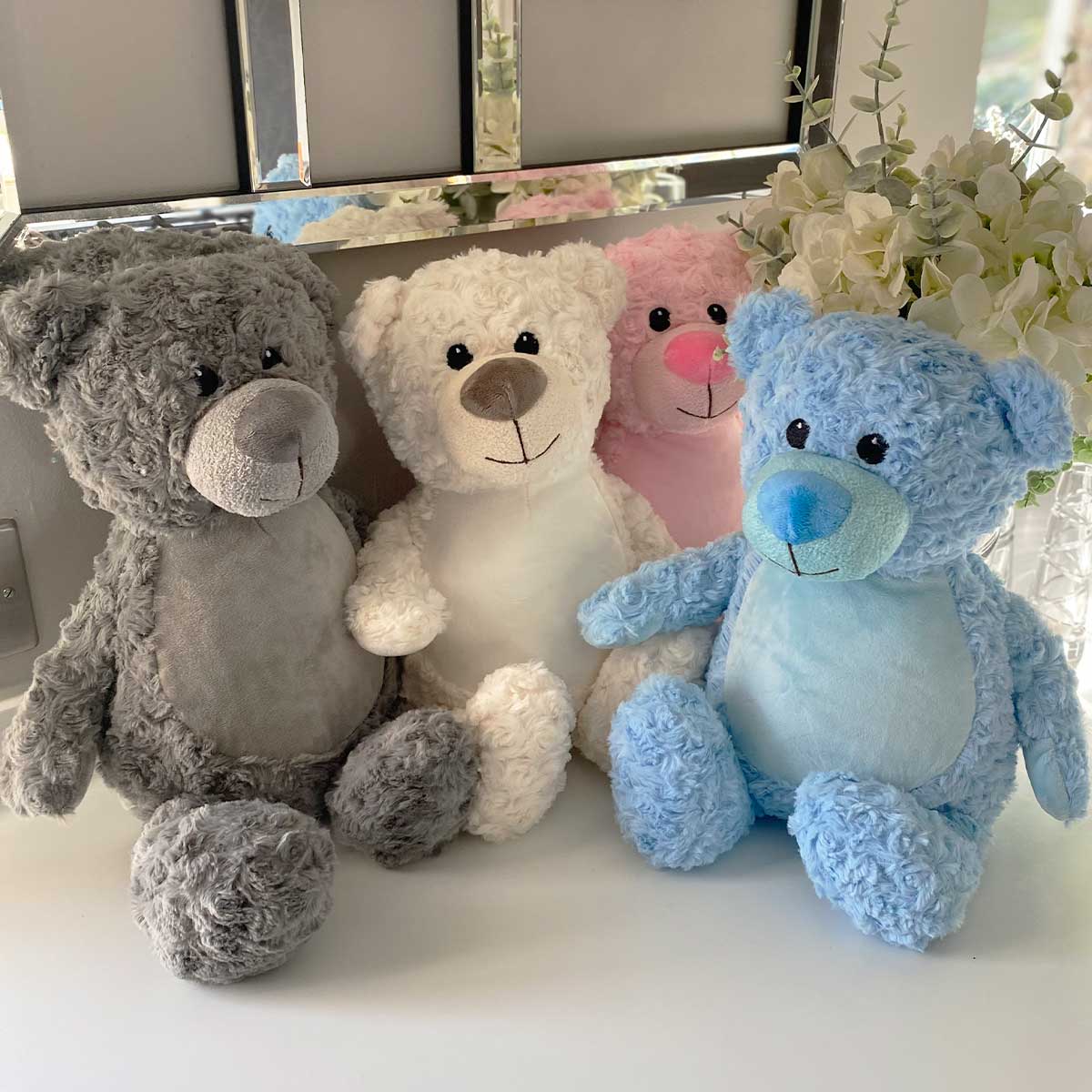 Recording shop teddy bear