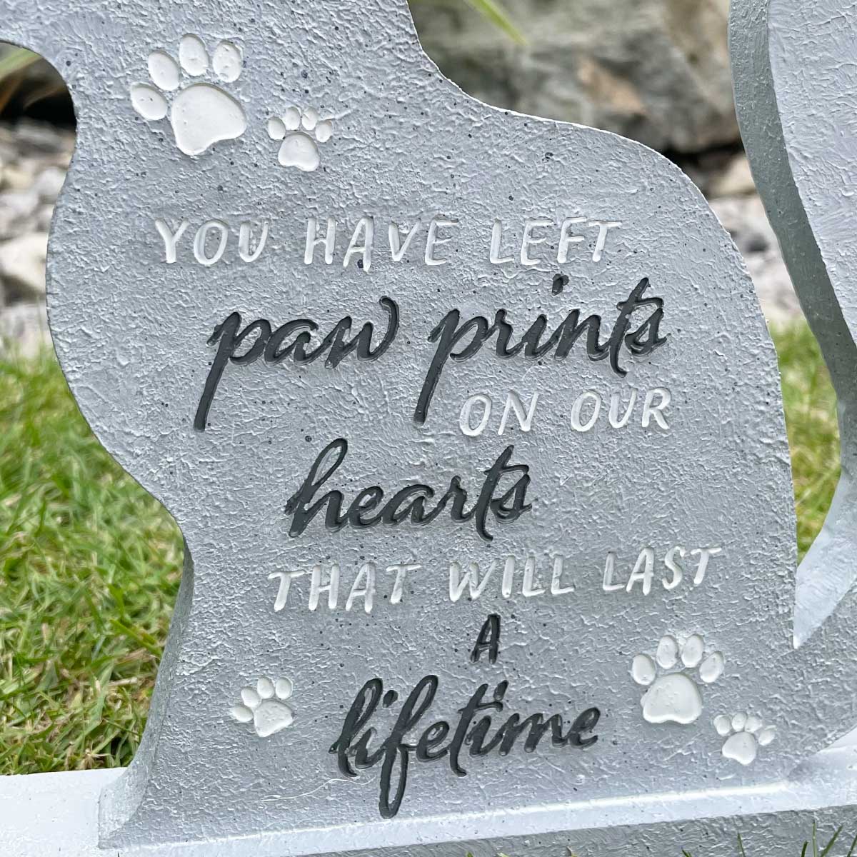 Cat memorial stones personalized sale