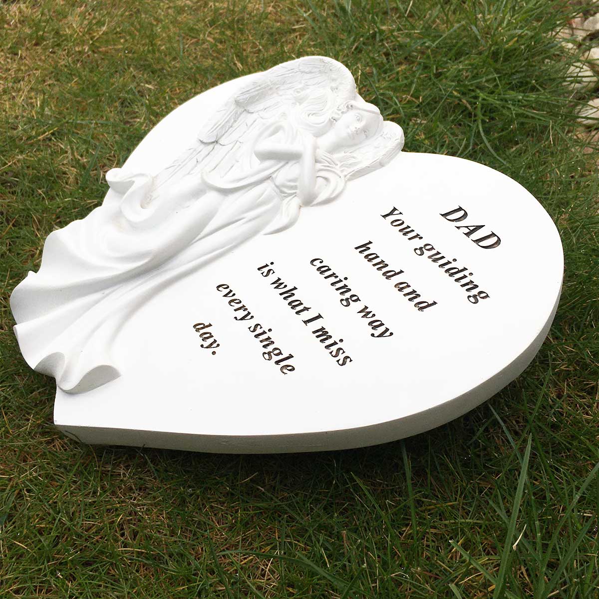 Angel Heart Outdoor Memorial - Dad