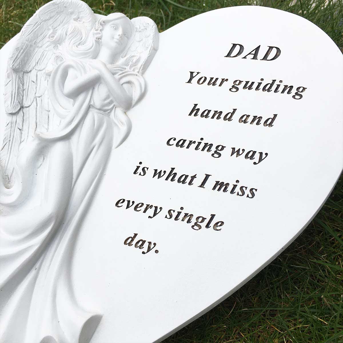 Angel Heart Outdoor Memorial - Dad