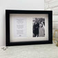 'My Favourite Walk With You Dad' Father's Day Double Aperture Photo Frame