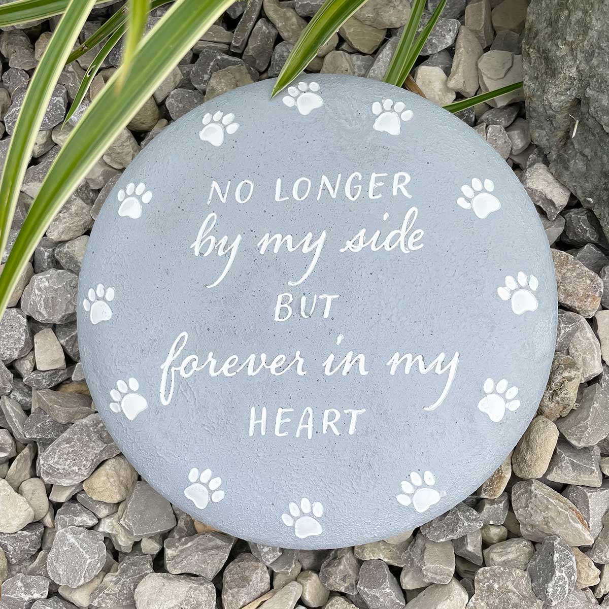 Round Pet Memorial Stone