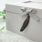Thoughts of You Keepsake Box with Single Feather