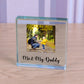 Personalised Glass Token 'Me & My Daddy'