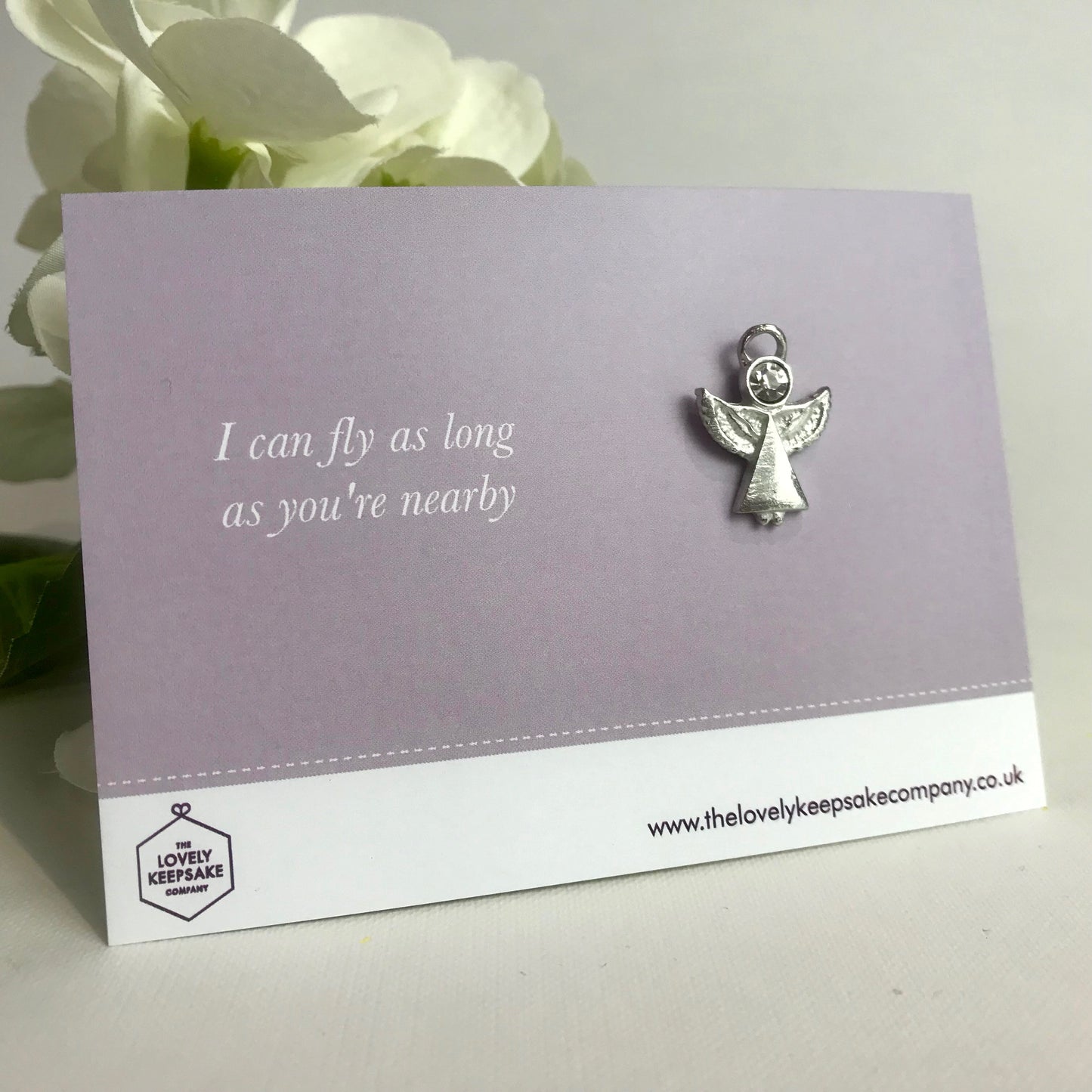 'I can fly as long as you're nearby' Angel Pin