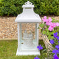 Thoughts of you Memorial Lantern in White- Mum I Miss You