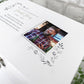 Personalised Luxury White Wooden One Photo Keepsake Memory Box - 3 Sizes (22cm | 27cm | 30cm)