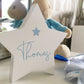 Name Freestanding Star Ornament (Colour Options)