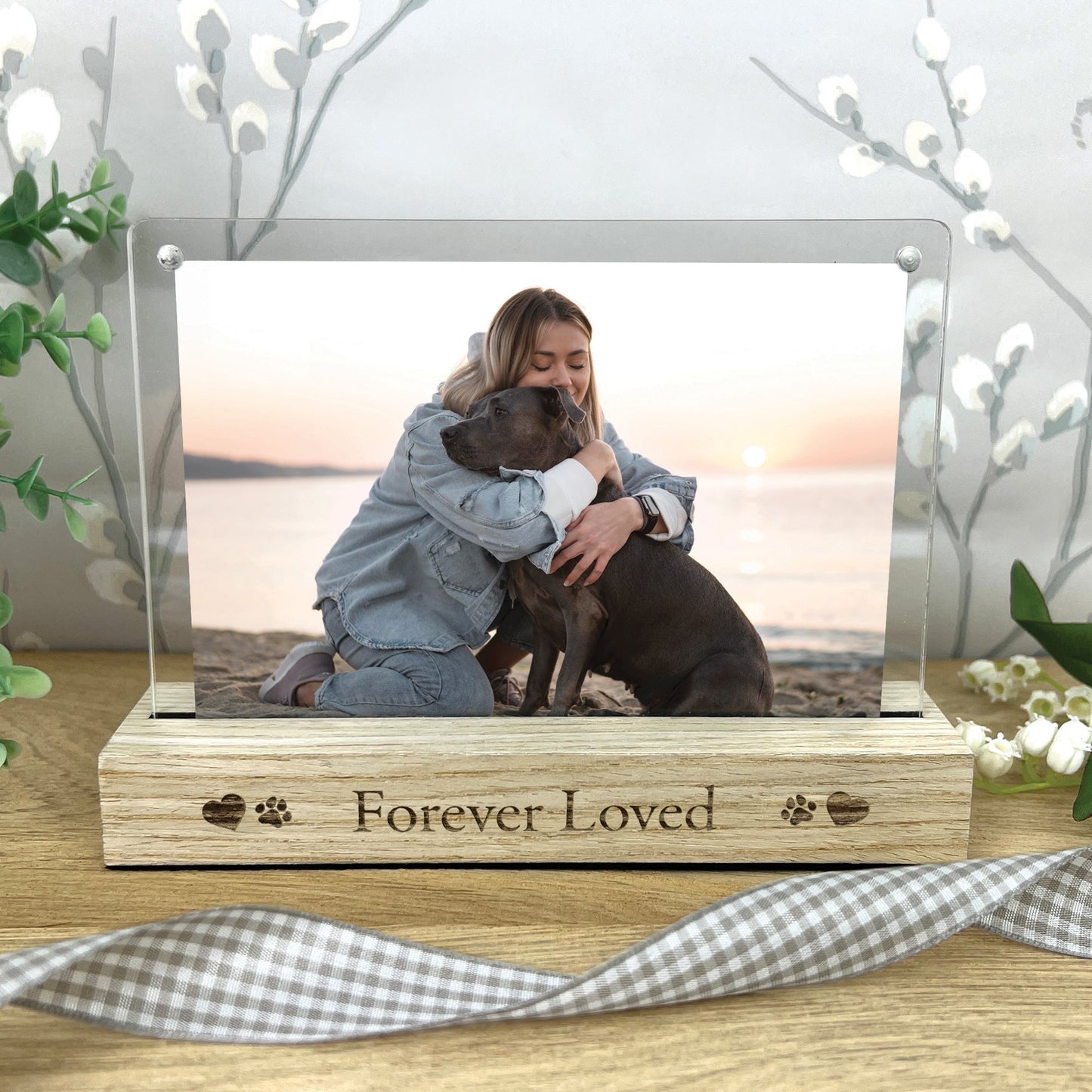 Forever Loved Pet Photo Frame