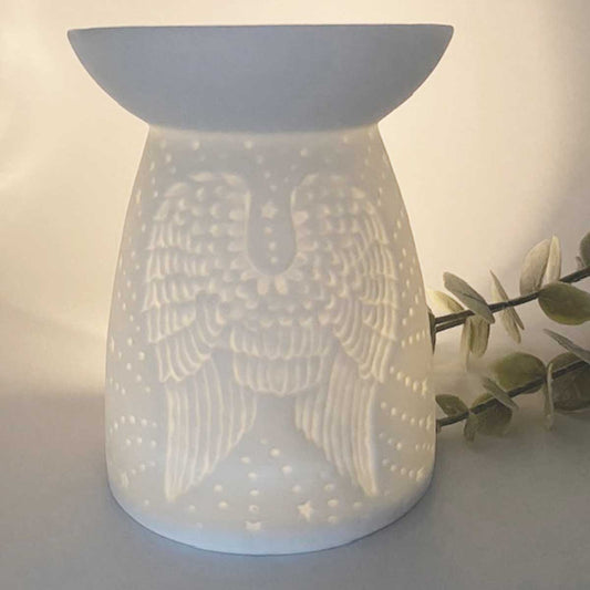 Angel Wings Ceramic Oil/Wax Melts Burner