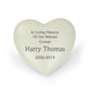 Personalise your Graveside Heart Memorial
