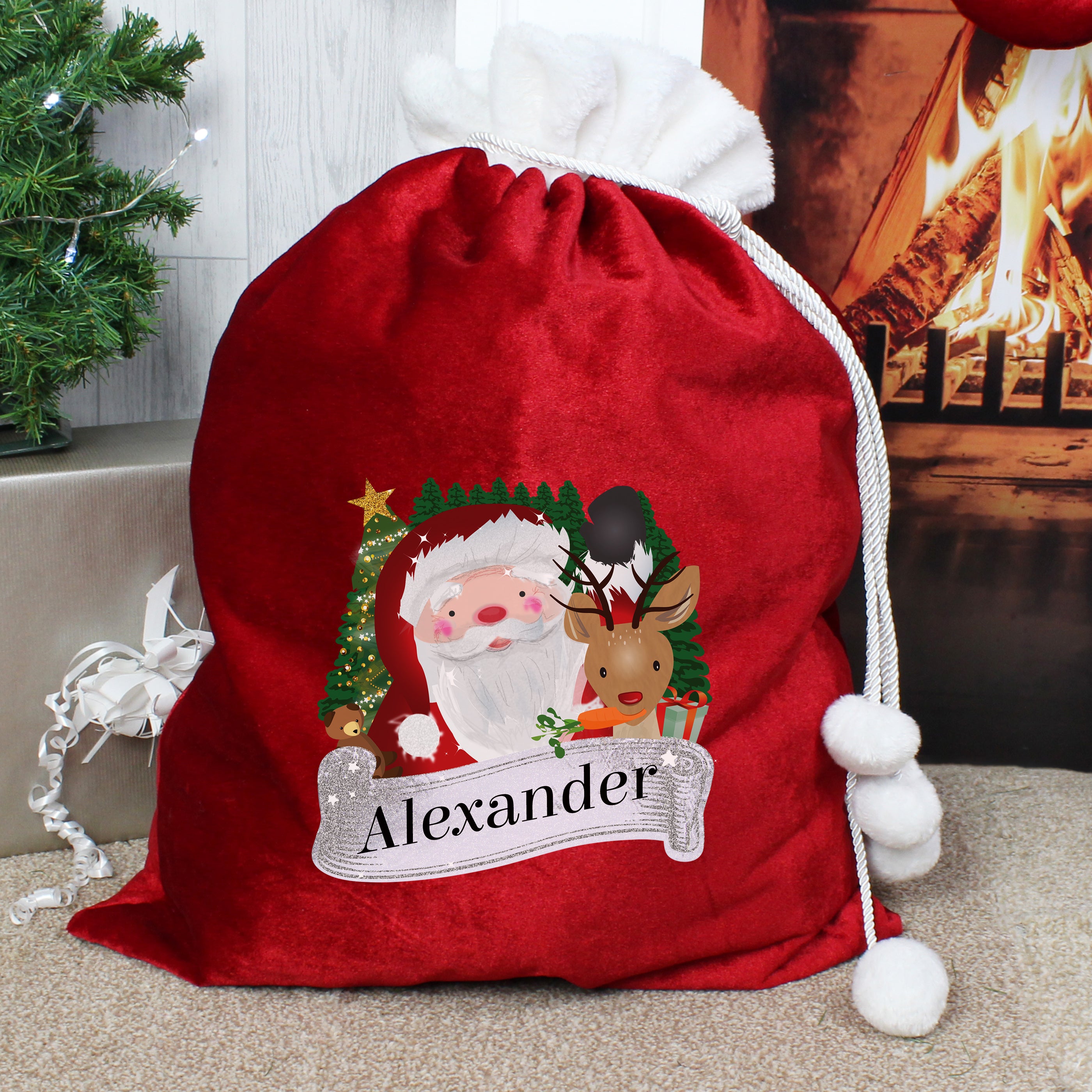 Custom sales christmas sacks