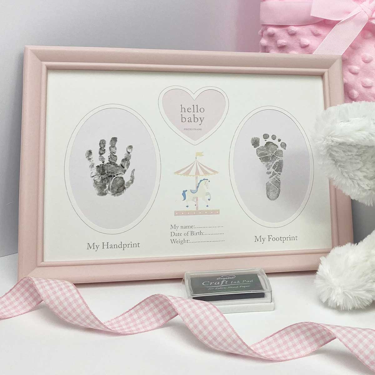 Baby hand and shop leg print
