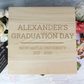 Personalised Graduation Wooden Keepsake Box - Any Message
