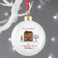 Personalised First Christmas In Our House Bauble