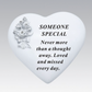 Rose Bouquet Heart Outdoor Memorial - Someone Special