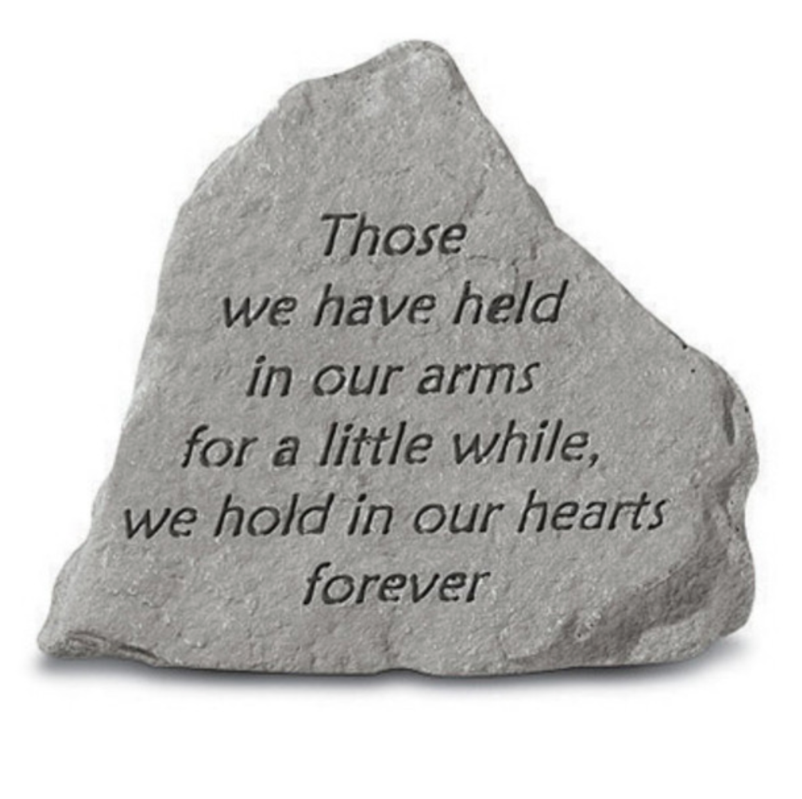 Memorial Cast Stone - Those we Have Held