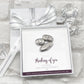 Love, Peace & Hug Pebble Tokens Personalised Gift Box - Various Thoughtful Messages