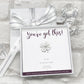 Four Leaf Clover Pin Personalised Gift Box