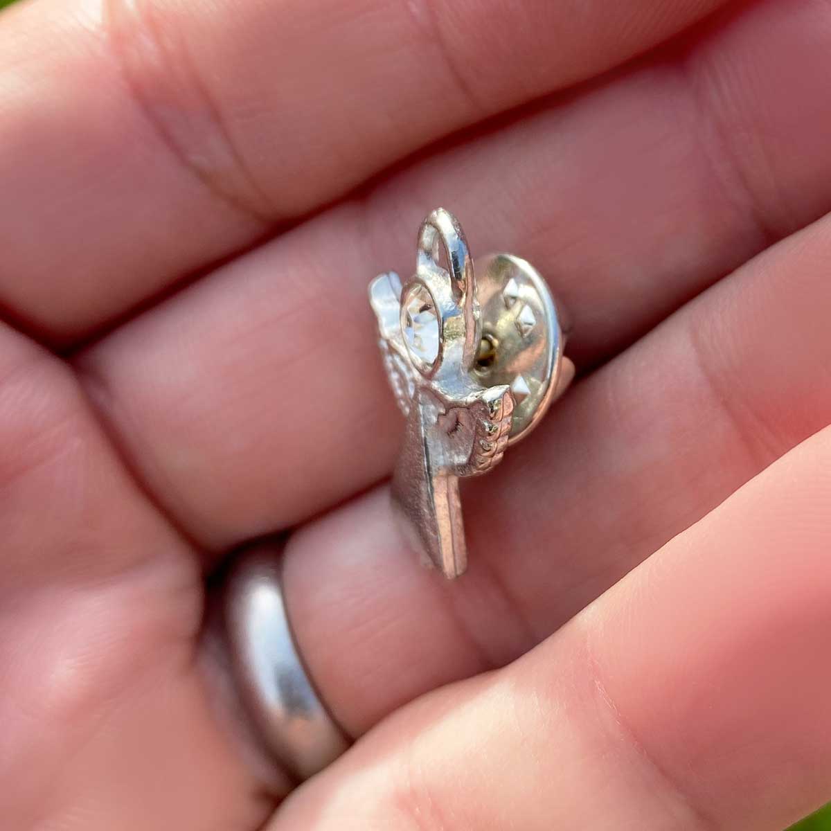'As long as we have Angels near...' Angel Pin