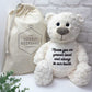 Personalised Record-A-Voice Teddy Bear - Cream