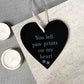 Acrylic Memorial Heart Hanging Decoration for Pets - Colour Options